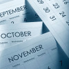 calendars november october september