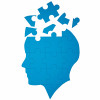 illustration head puzzle pieces coming apart