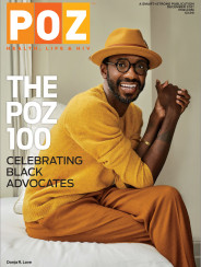 POZ December 2021 cover POZ 100