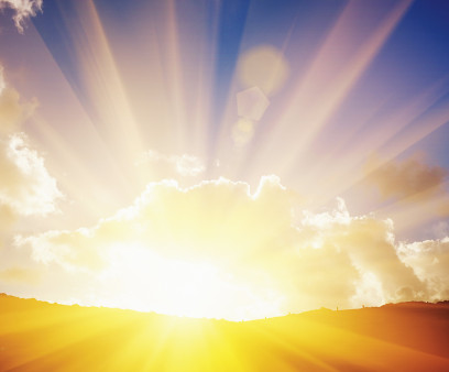 bright sunrise