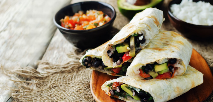 Black Bean Breakfast Burrito
