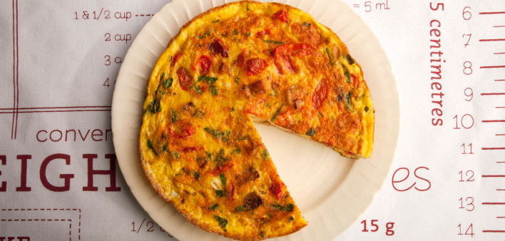 Potato Tomato Frittata