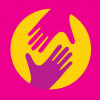 graphic 2 hands grasp symbol