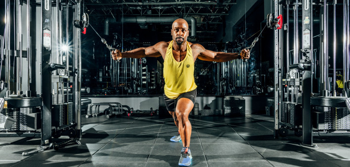 Leo Moore, MD, photographed for Men's Health magazine, which crowned the HIV and STI specialist as the Ultimate Guy for 2024