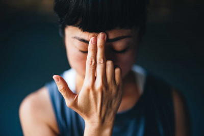 Beautiful Woman Meditating