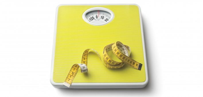 scale with tape measure