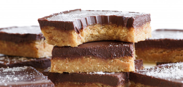 Chocolate Tahini Bars