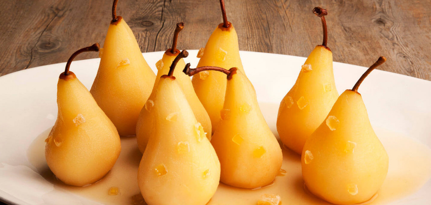 Healthy Recipe: Ginger-Poached Pears